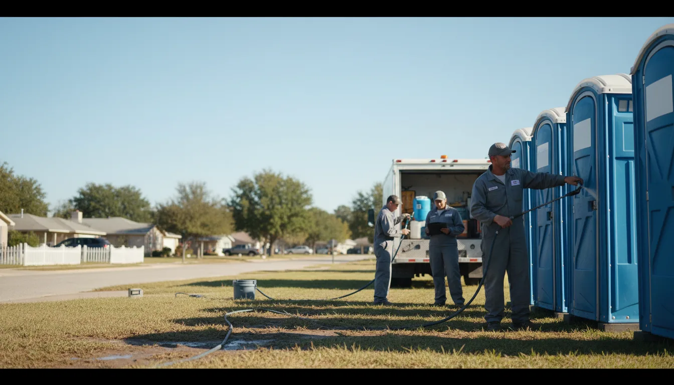 Long-Term Portable Toilet Rental in San Isidro, TX near me